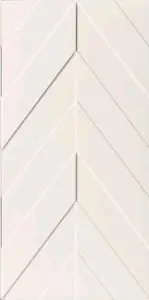 CHEVRON WHITE MATT