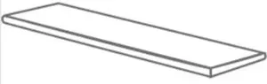 GRADONE ANGOLARE DX GRIGIO CHIARO