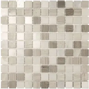MOS. WOODEN GREY MIX