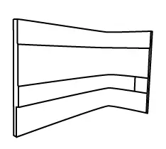 ANGOLO INTERNO MONOLITICO GREY