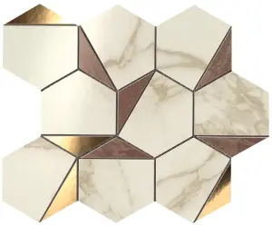 GOLD HEX BROWN CALACATTA