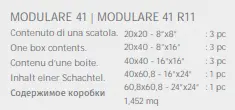 MARMO PRIMAVERA MODULARE 41 NAT R10