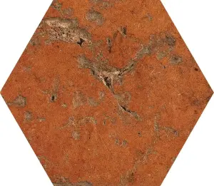 ESAGONA ROSSO SIENA