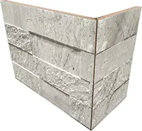 ANGOLO ESTERNO INCOLLATO GRIGIO