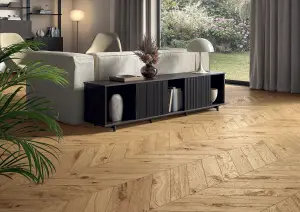 Carrelage sol chevron Quercia